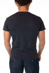MAGLIA T-SHIRT UOMO  BLU LESTERJSO C01 BLU IMPURE